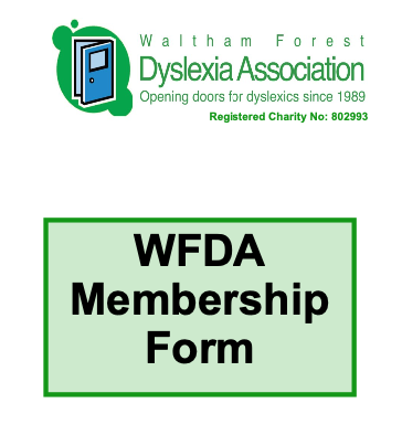 WFDA membership form
