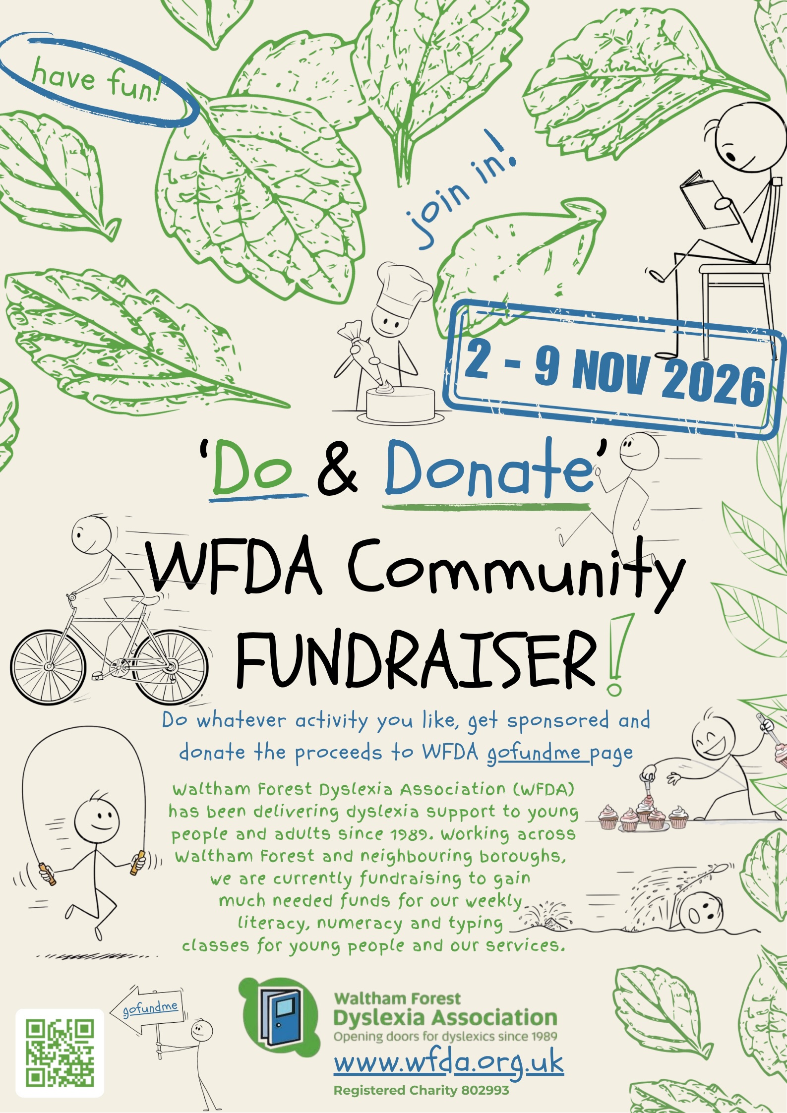 Do and Donate poster